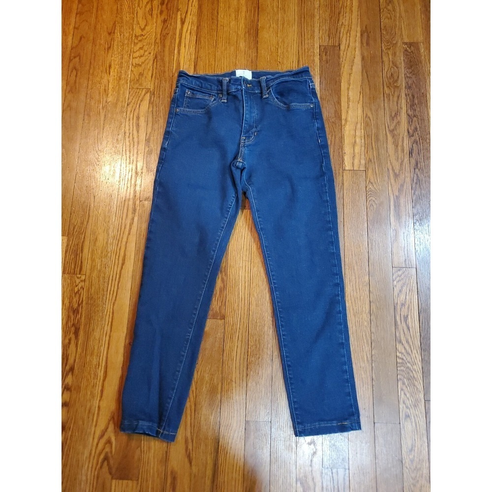 Mutual Weave Mens Jeans The Slim Size 31x27 Dark‎ Wash Stretch Slim Leg